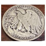 Set of 3 1935 Walking Liberty Half Dollars (S, D, and Philadelphia Mintmarks)