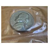 1962 U.S. Mint Philadelphia Uncirculated Coin Set in Original Packaging