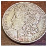 1889 Morgan Silver Dollar Coin