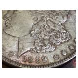 1889 Morgan Silver Dollar Coin