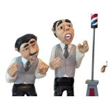 K - Handcrafted Barbershop Quartet Wood Carving by Bobbies Crafty Crafts