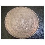 1896 Morgan Silver Dollar Coin