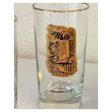 K - Set of 6 Vintage Minnesota Souvenir Drinking Glasses