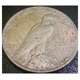 Pair of 1923 Peace Silver Dollars