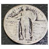 Set of 6 Standing Liberty Silver Quarters 1929