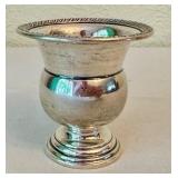 DR - Vintage Sterling Silver Toothpick Holder, 2.75 Inches