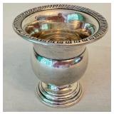 DR - Vintage Sterling Silver Toothpick Holder, 2.75 Inches