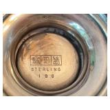 DR - Vintage Sterling Silver Toothpick Holder, 2.75 Inches