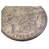 1921-S Morgan Silver Dollar