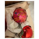 LBR - Collection of Assorted Vintage Christmas Ornaments in Boxes