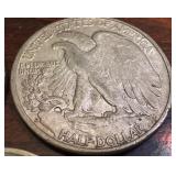 Set of 3 1941 Walking Liberty Half Dollars - 2 Denver, 1 San Francisco Mint Marks