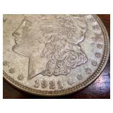 1921-D Morgan Silver Dollar Coin