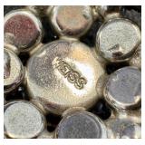 Weiss Vintage Aurora Borealis Rhinestone Brooch and Bracelet Set