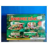 "North Pole Express" Christmas train set.