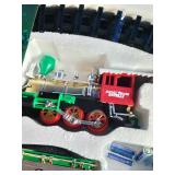 "North Pole Express" Christmas train set.