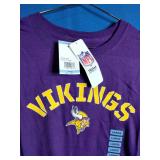 Minnesota Vikings Team T-Shirt - Size Large