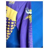 NFL Minnesota Vikings Team Full Zip Up Hoodie. - Size XS