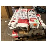 12 Boxes of  GAF Liberty 3 ft. x 34 ft. (100 sq. ft.) SBS Self-Adhering Cap Sheet Roll for Low Slope Roofing in White Customer Returns See Pictures