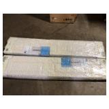 Lot of  CALHOME 30 in. x 80 in. 6-Panel Primed MDF Composite Bi-Fold Barn Door   Customer Returns See Pictures