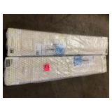 Lot of  CALHOME 30 in. x 80 in. 6-Panel Primed MDF Composite Bi-Fold Barn Door   Customer Returns See Pictures