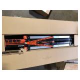 Crescent SITERUNNER 20 in. 3-Shelf Heavy Duty Folding Jobsite Cart with 300 lb. Capacity    Customer Returns See Pictures