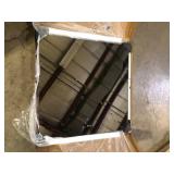 36 in. W x 30 n. H Rectangular Frameless LED Front Light Backlit Anti-Fog Wall Mirror Bathroom Vanity Mirror  Customer Returns See Pictures