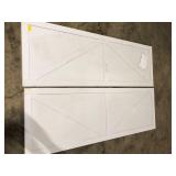 White Shutters  Customer Returns See Pictures