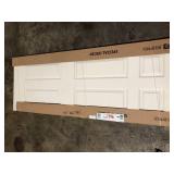 JELD-WEN 30 in. x 80 in. Colonist Primed Textured Solid Core Molded Composite MDF Interior Door Slab Customer Returns See Pictures