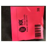 Andersen 3000 Series 36 in. x 80 in. White Left-Hand Full View Interchangeable Aluminum Storm Door   Customer Returns See Pictures