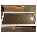 Andersen 3000 Series 36 in. x 80 in. White Left-Hand Full View Interchangeable Aluminum Storm Door   Customer Returns See Pictures