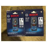 Lot of Bosch BLAZE 165 ft. Dual Power Battery Laser Distance Tape Measuring Tool w/ Color Screen & Measurement Rounding  Customer Returns See Pictures