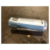 TrafficMaster 27 in. x 12 ft. Classic Rib Low Pile Clear Floor Protection Customer Returns See Pictures