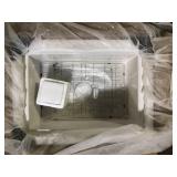 LORDEAR 27 in. W x 19 in. D Undermount Single Bowl Ceramic Kitchen Sink with Bottom Grid    Customer Returns See Pictures