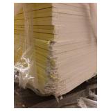 40 Pieces of Georgia Pacific "5/8"" 4x8 Georgia Pacific DensGlass Fireguard Fiberglass Panel Damaged See Pictures   Customer Returns See Pictures