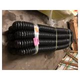 Amerimax Home Products FLEX Drain Pro 4 in. x 100 ft. Black Copolymer Perforated Drain Pipe   Customer Returns See Pictures