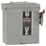 Lot of ABB 60 Amp 240-Volt Fusible Outdoor General-Duty Safety Switch (TG3222R)   Customer Returns See Pictures