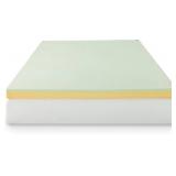ZINUS 3 Inch Green Tea Memory Foam Mattress Topper, Pressure-Relieving Layers, CertiPUR-US Certified, King