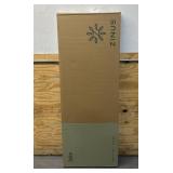 Zinus Jake Upholstered Nailhead Rectangular Headboard in Light Grey, Queen (B079SMB815)