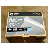 Commercial Electric 4ft LED Industrial Linear Low Bay Light New
