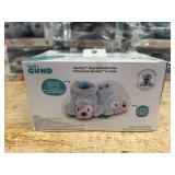 Baby GUND Spunky Puppy Rattle Booties Plush Baby Infant Shoes, Blue, One Size Fits All (lot of 10)