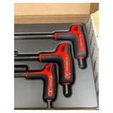 FACOM MOD.84TZSA Module 7 Key 6 Sided T-Handle Ball Head Multi-Coloured