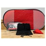 Windshield Shade, Back seat organizer lot of 6