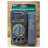Commercial Electric Manual-Ranging MultiMeter