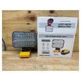 Yellow High Power Work Light 3800LM W8107