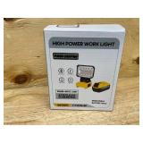 Yellow High Power Work Light 1700LM W8105