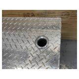 RDS Aluminum Transfer Fuel Tank, 90 Gallons, Vertical, Diamond Plate, Model# 73200