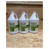 Earth Force - Lot of 3 - Neutral Lemon Fresh Disinfectant Cleaner, Detergent, Deodorize 1 Gal