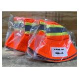 Reflective Hogh Res Soft hats lot of 4