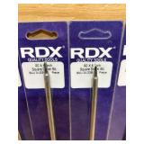 RDX Square driver bit (lot of 6)
