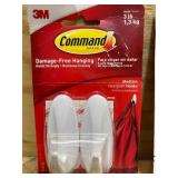 3M Command Medium Plastic Designer Hooks 3.125 in. L 2 pk